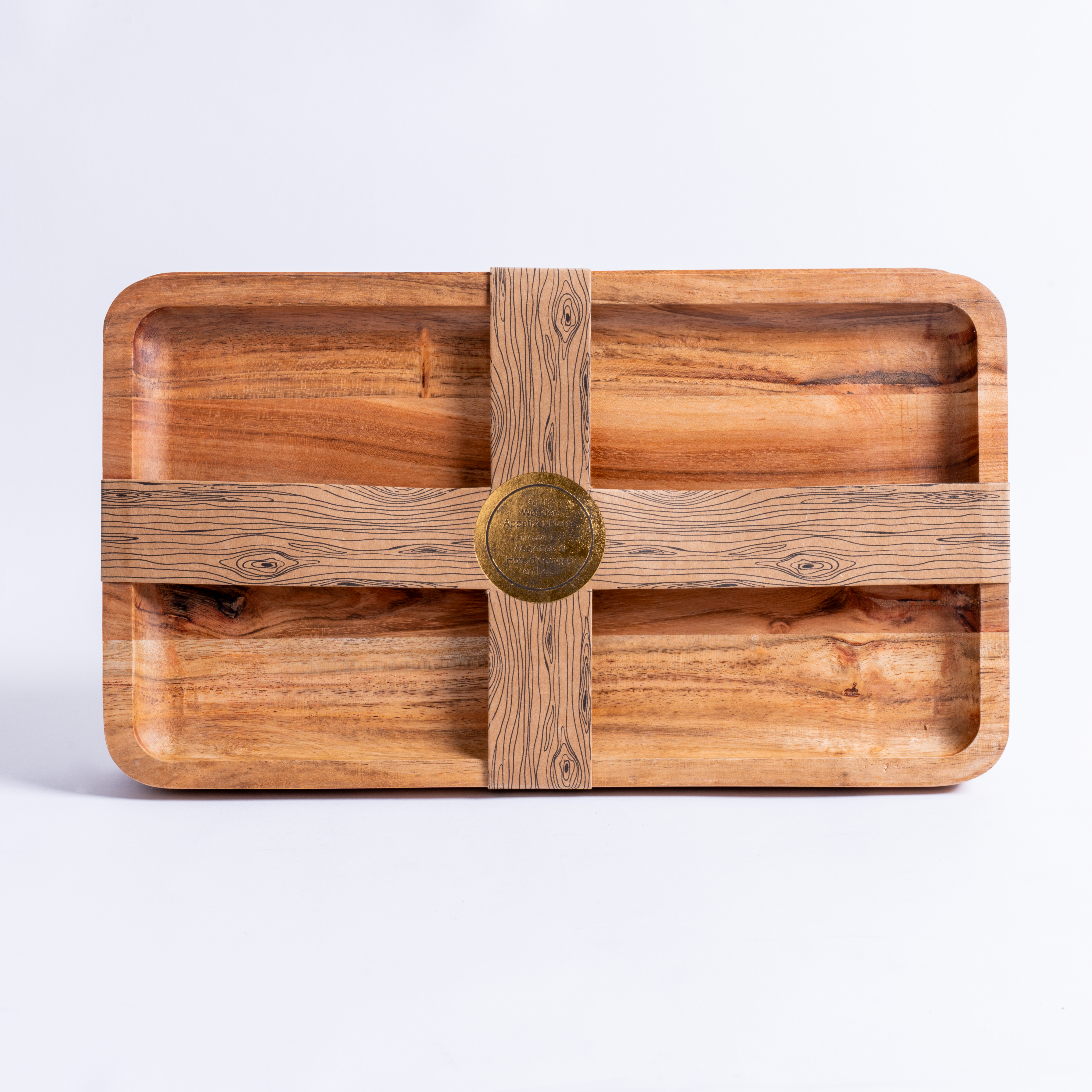 Harvest Acacia Appetizer Tray - Set of 2 – ASLAN REALM