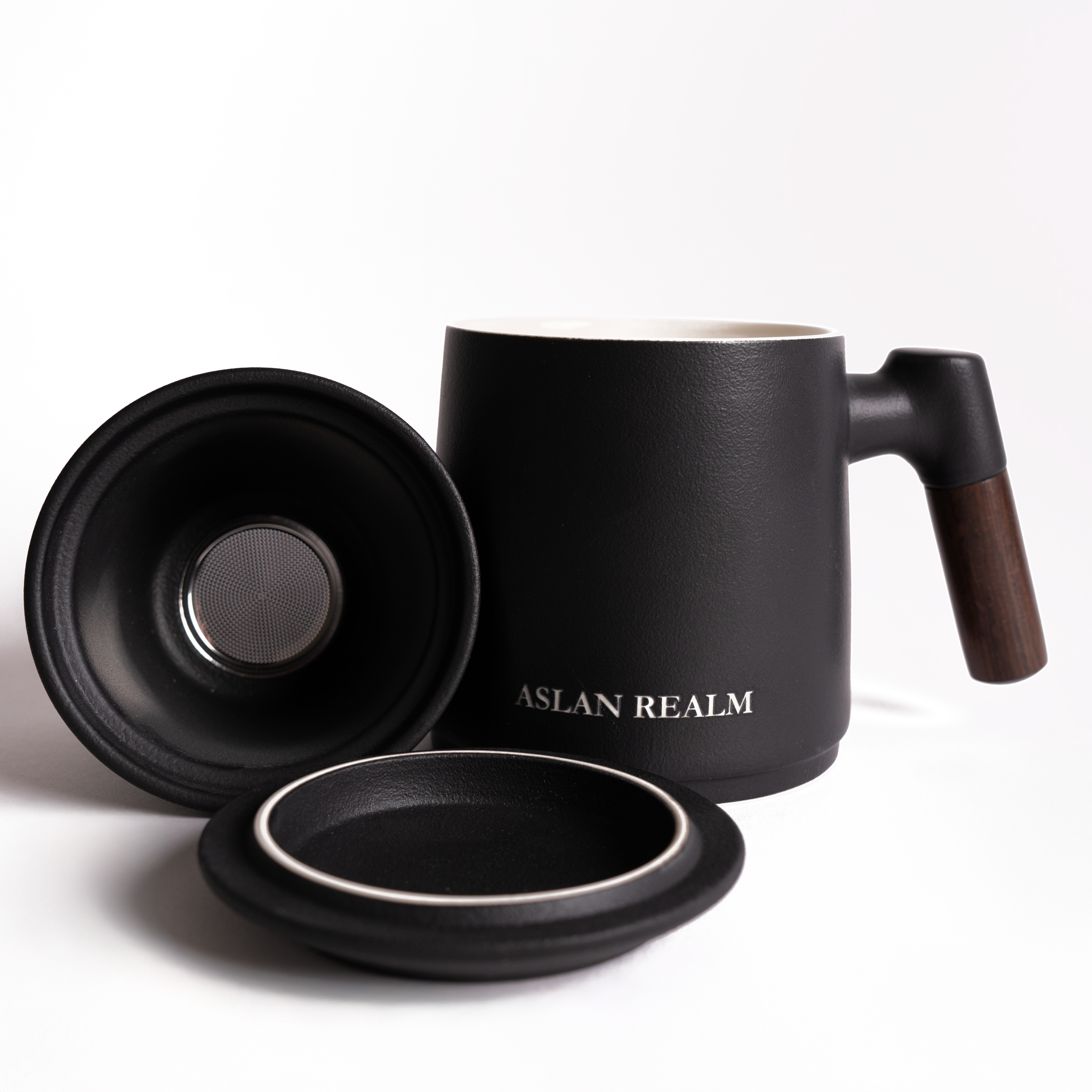 Ceramic Infuser Mug – ASLAN REALM