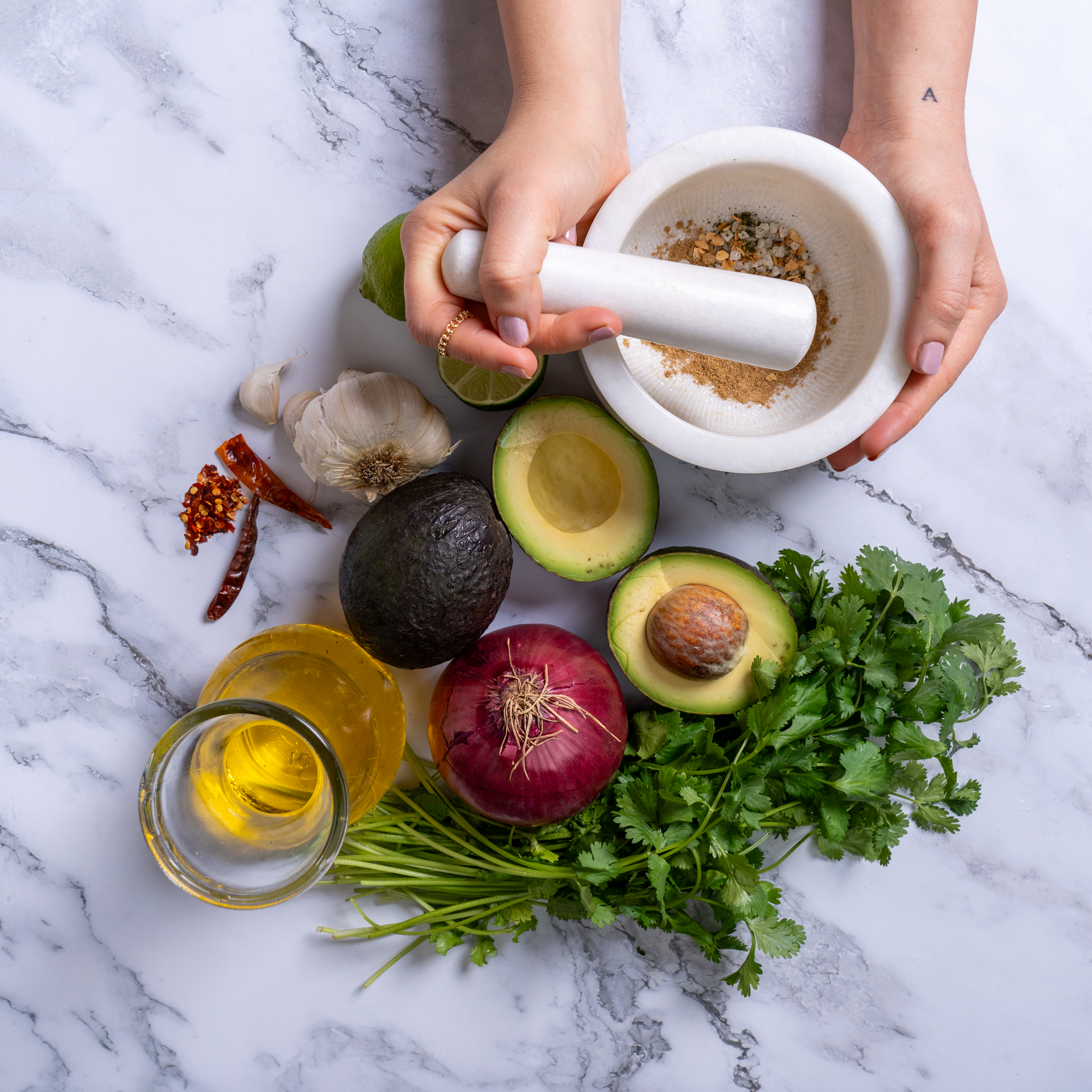 Marble Mortar and Pestle Set – ASLAN REALM