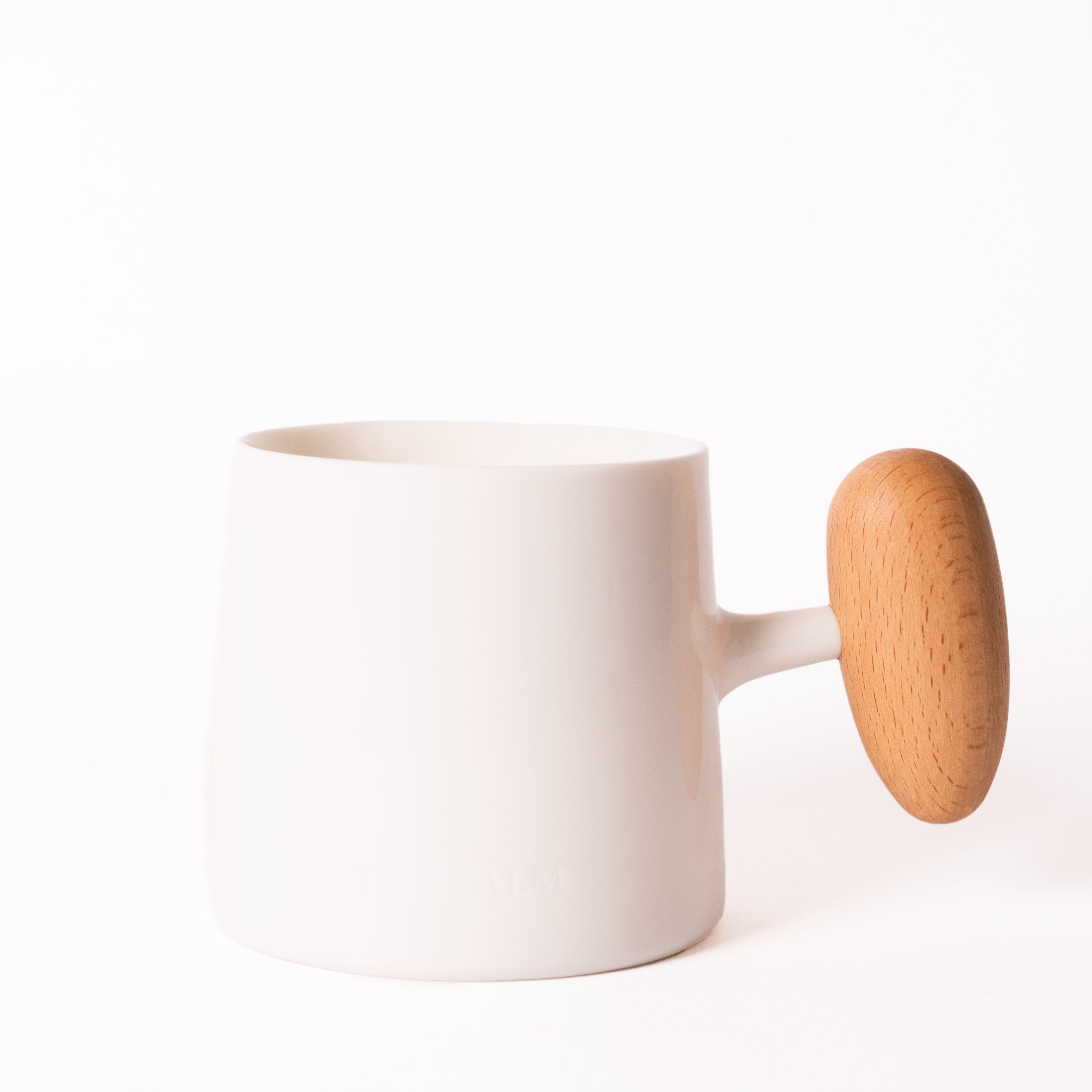 Tasse Café PPD Nordic Moods - 350 Ml Avec Soucoupe En Bois - Design Nature