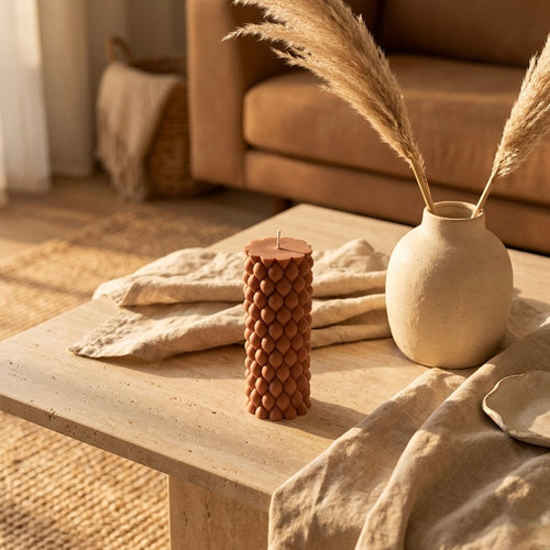 Avena Pillar Candle