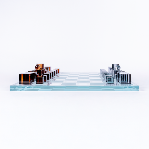 Nova Crystal Chess Set