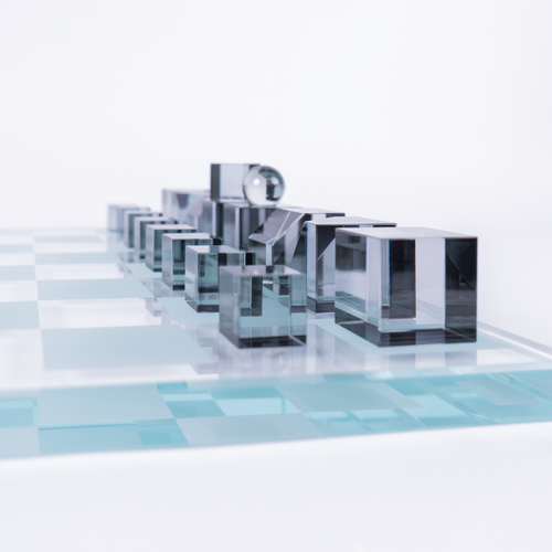 Nova Crystal Chess Set