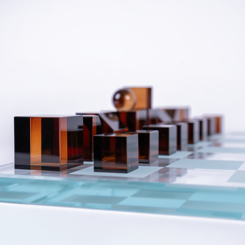 Nova Crystal Chess Set