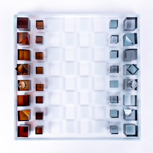 Nova Crystal Chess Set