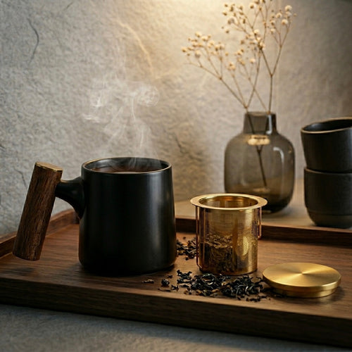 Steel & Stone Infuser Mug