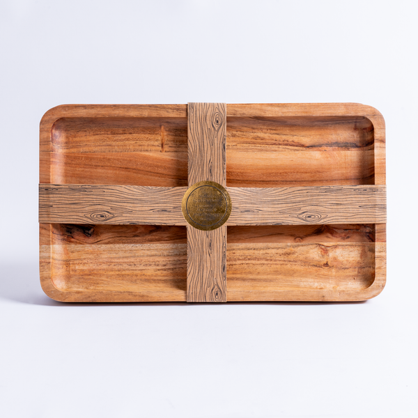 Harvest Acacia Appetizer Tray - Set of 2 – ASLAN REALM