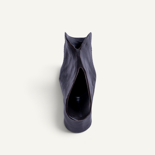 Crest Sculptural Ceramic Vase