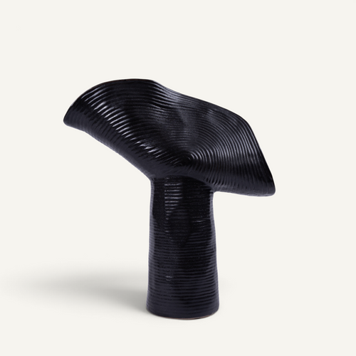 Crest Sculptural Ceramic Vase
