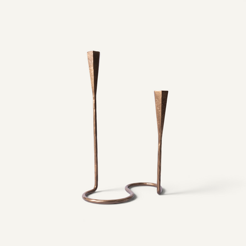 Onda Forged Iron Candelabra