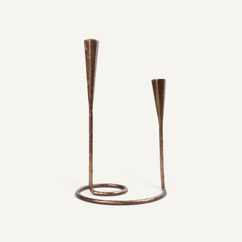Onda Forged Iron Candelabra