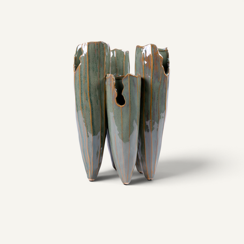 Sylva Reactive Glaze Vase