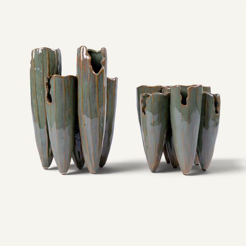 Sylva Reactive Glaze Vase